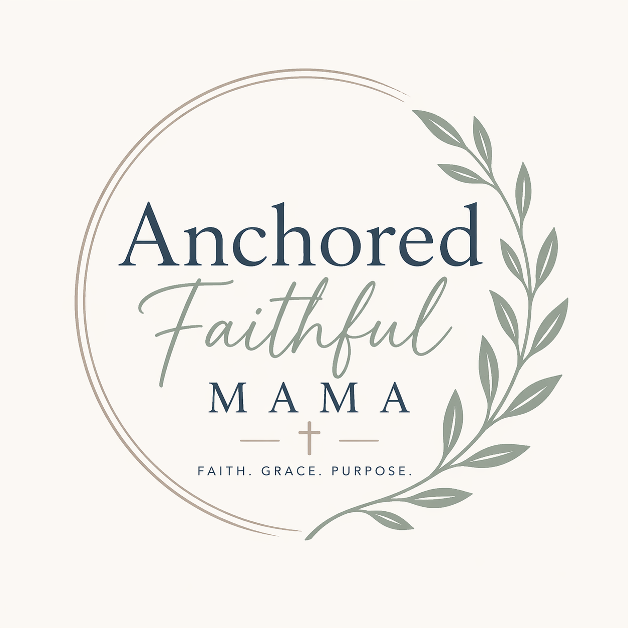 Anchored Mama Collective Logo